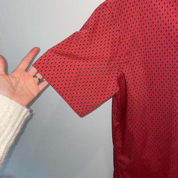 Izod nautical short sleeve dress shirt - Picture 3 of 5